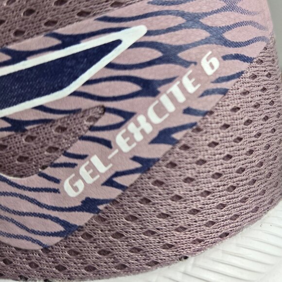 ASICS Gel-Excite 6 Women’s Running Shoes | Violet & Blue | Size 10 - Picture 9 of 12